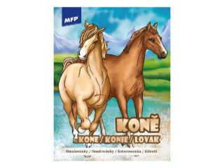 Obrázek z Omalovánky A4 Koně 210x276mm(10) 